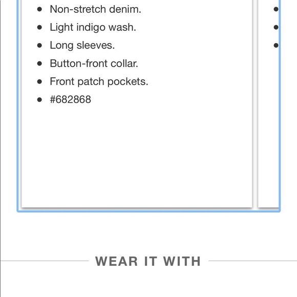 NWTGAP ICON Denim jacket  size Large - Picture 6 of 7